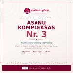 Asanų kompleksas Nr. 3 – Jogos praktikos vadovas